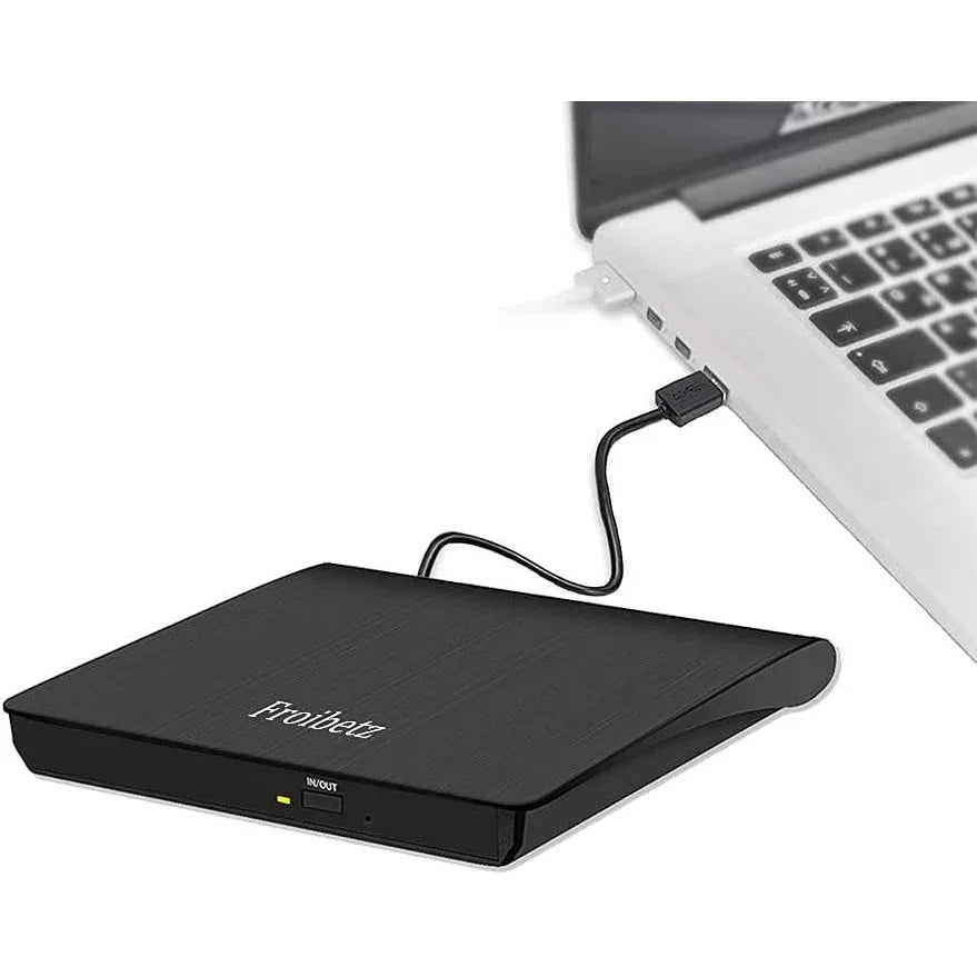 Froibetz External USB 3.0 DVD-R CD-RW Portable Optical Drive for Laptops - Gomix Brands Outlet