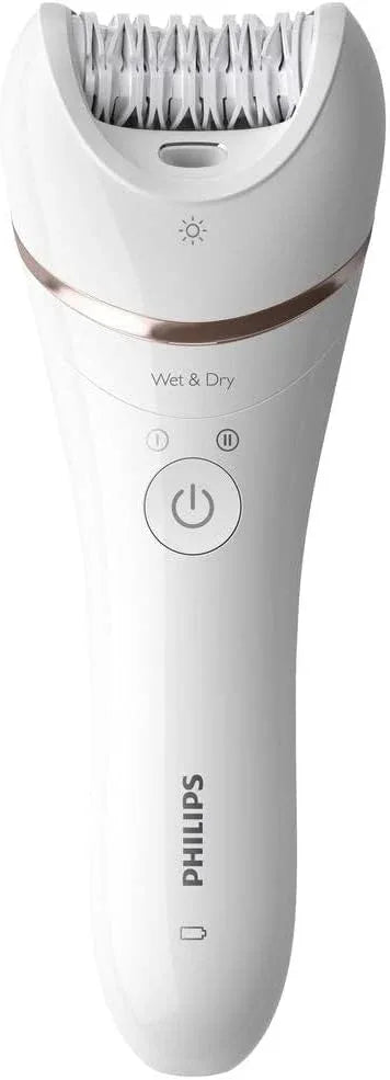 Philips Series 8000 Wet & Dry Epilator - Cordless Hair Removal BRE730/10 - Gomix Brands Outlet