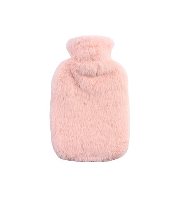 Qomfor Hot Water Bottle with Soft Cover Hot Water Bag for Pain Relief