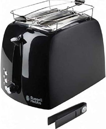 Russell Hobbs Textures 2-Slice Cast Iron Toaster with Wide Slots - Gomix Brands Outlet