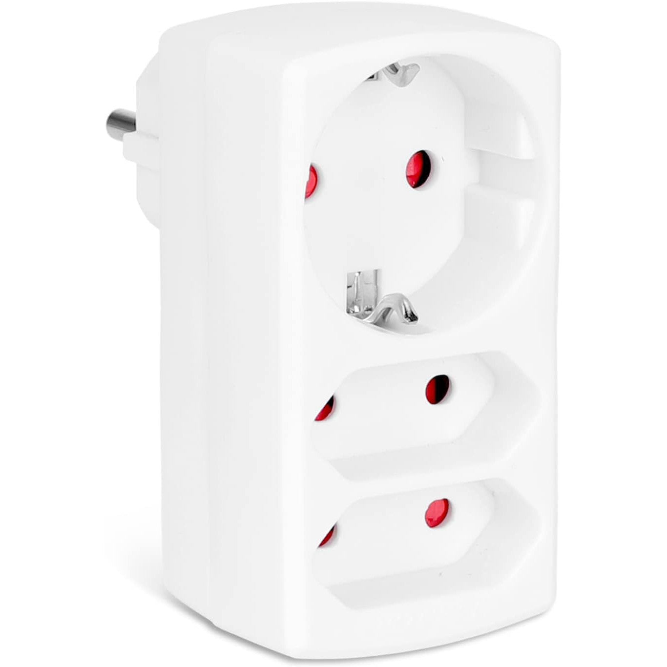 Portable 3 Way Power Socket