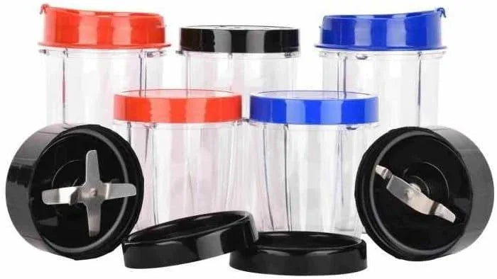 Russell Hobbs NutriBoost Multifunctional Blender: Powerful 0.9 HP Motor, 22,000 RPM, 5 BPA-Free Containers - Gomix Brands Outlet