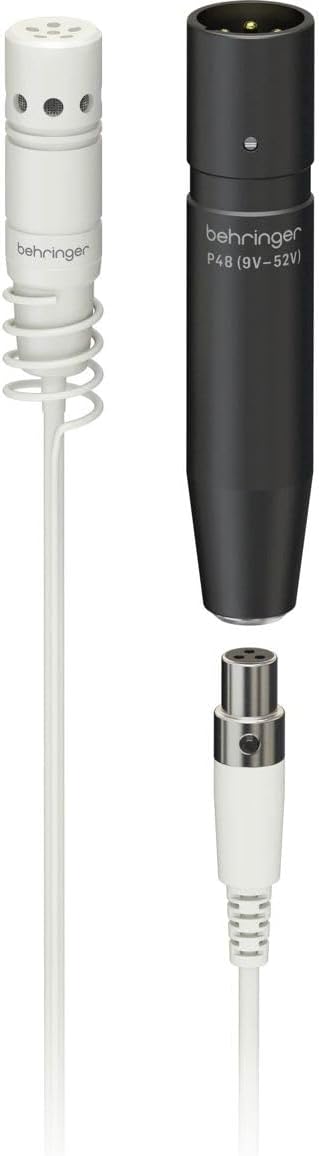 Behringer HM50 White Hanging Condenser Microphone for Choirs