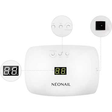 NeoNail Lampe LED 22W/48W avec afficheur blanc