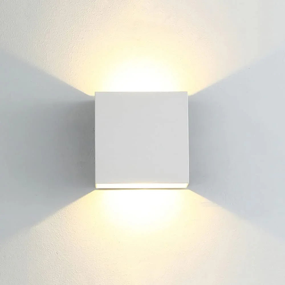 CYUaoao 7W Up-Down LED Wall Light White 3000K IP65 - Gomix Brands Outlet