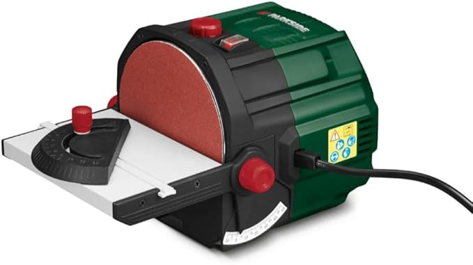 Parkside® PTSG 140 D2 Disc Sander with 6 Sandpapers, 4000 RPM, 125mm Plate