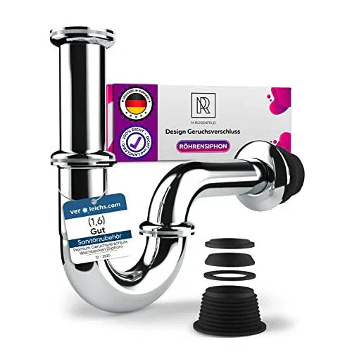 Siphon Waschbecken aus Chrom - Gomix Brands Outlet