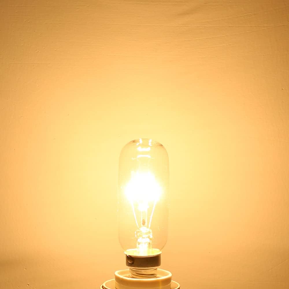 GMY Pack of 4 E14 40W T25 Warm White Dimmable Incandescent Bulb for Cooker Hood