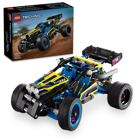 LEGO Technic Off-Road Race Buggy 42164 with Moving Engine and Steering