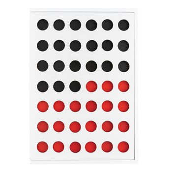 Classic Wooden Connect Four Strategy Game for Family Fun
