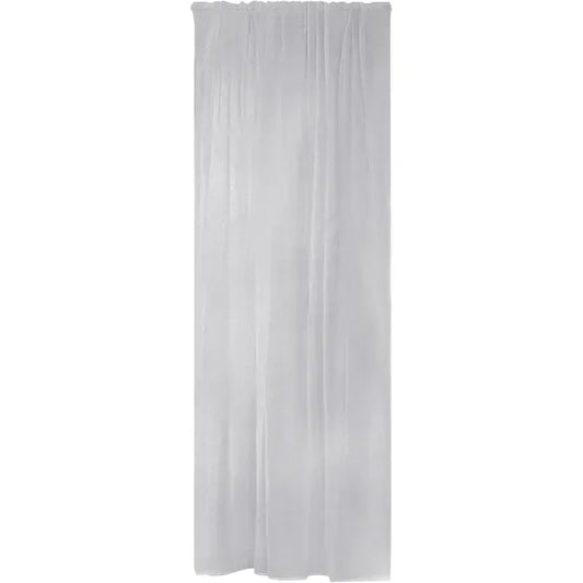 WOLTU 1 Piece Curtain with Rod Pocket, Sheer Curtain