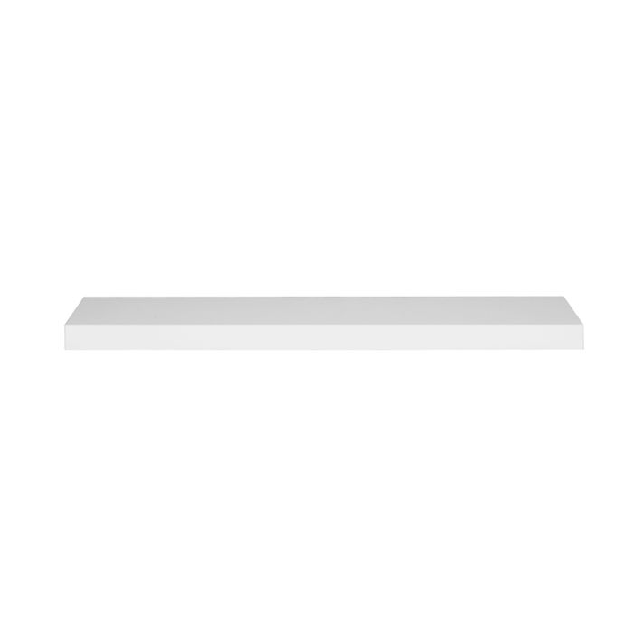 White MDF Cube Wall Shelf for Books and DVDs