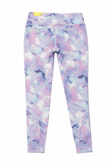 All In Motion Blue Violet Swirl Leggings for Girls