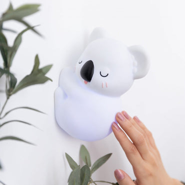 White Koala Bear Colour Changing Night Light with Timer - Gomix Brands Outlet