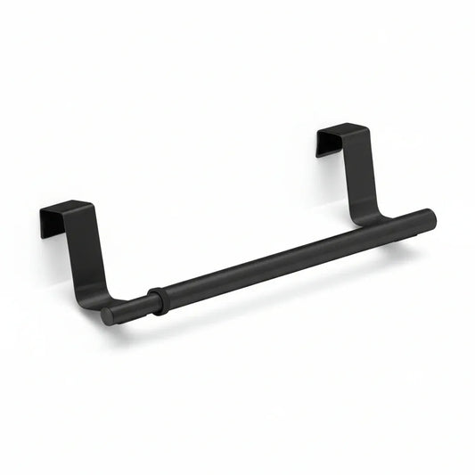 Wenko No-Drill Telescopic Over-Door Towel Bar, 22-35cm Adjustable, Rustproof Stainless Steel - Gomix Brands Outlet