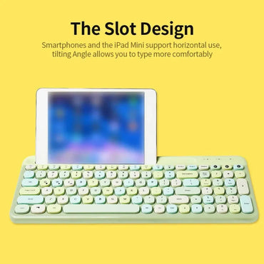 Mofii Wireless BT Keyboard Multimedia Quick and Energy Saving