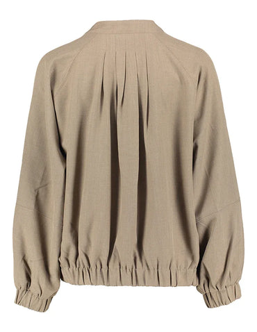 Stylish Bomber Jacket for Women - Vanilla Style Lightweight Summer Coat - Gomix Brands Outlet