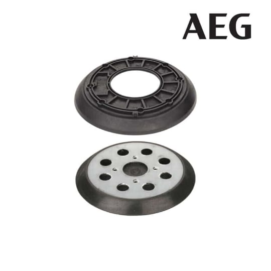 AEG 125mm 5-inch Orbital Sander Backing Pad Replacement with Rubber Ring