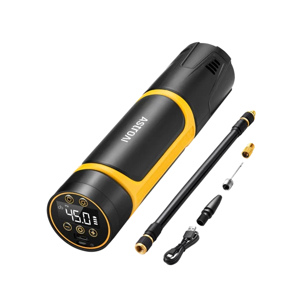 AstroAI Portable Cordless Electric Tire Inflator Pump, 150 PSI, 4500mAh Battery
