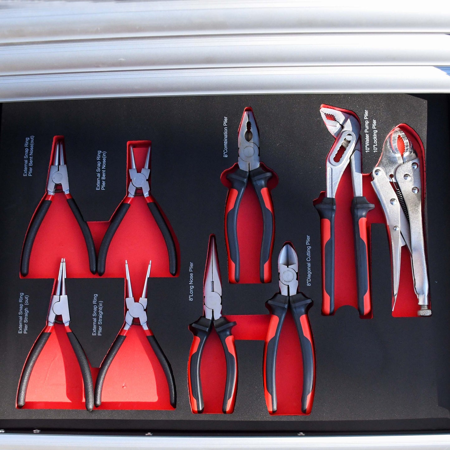 SCHUTZEN 170-Piece tools drawer trolley