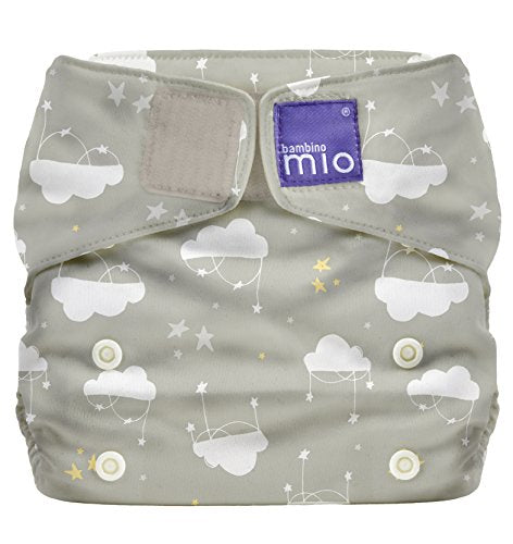 BAMBINO MIO MIOSOLO ALL-IN-ONE CLOTH DIAPER, CLOUD NINE