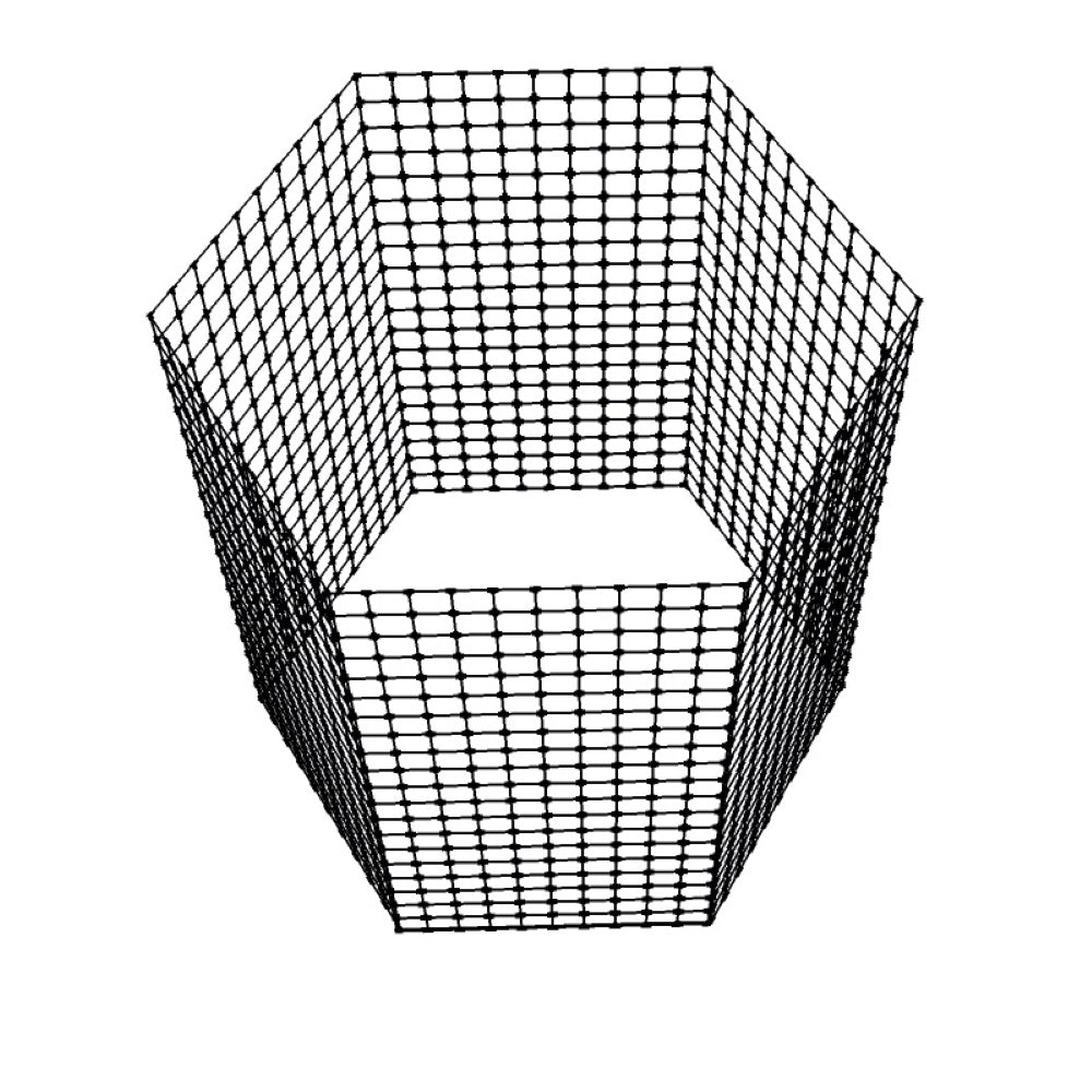 Heavy-Duty 500L Wire Mesh Garden Compost Bin Green Foldable