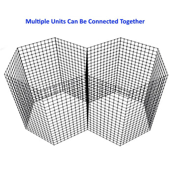 Heavy-Duty 500L Wire Mesh Garden Compost Bin Green Foldable - Gomix Brands Outlet