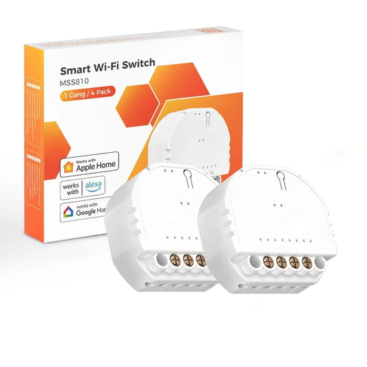 Refoss WiFi Smart Relay Switch -HomeKit, Alexa, 1-Channel 10A - Gomix Brands Outlet