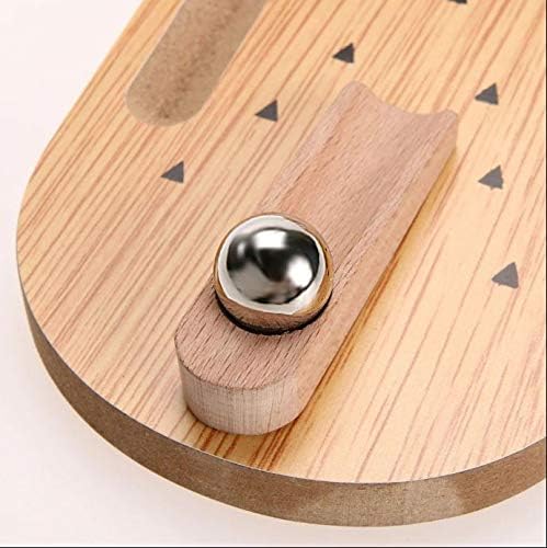 Toysery Wooden Tabletop Mini Bowling Set - Compact Desk Game