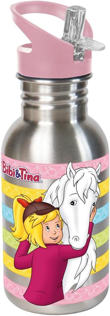 Bibi und Tina 500ml Stainless Steel Water Bottle for Kids - Gomix Brands Outlet