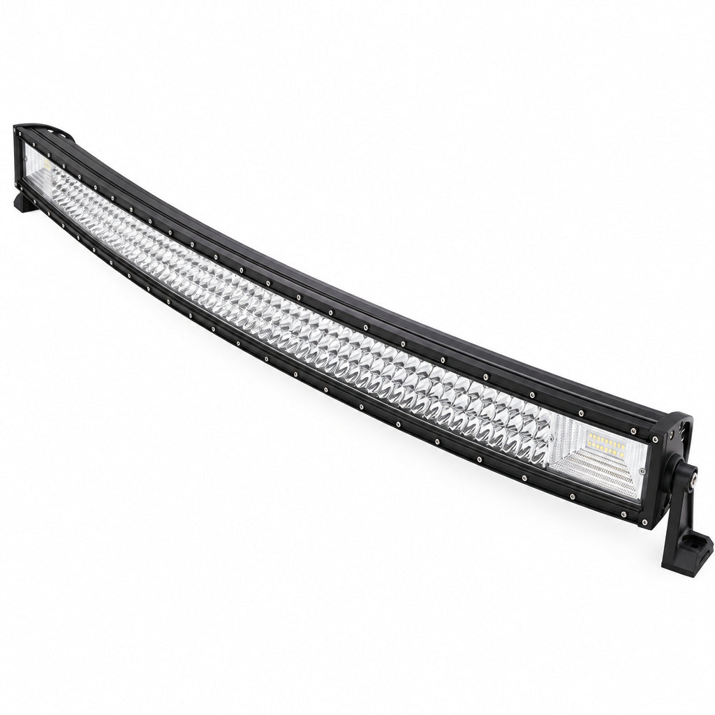 AUXTINGS 52" Curved LED Light Bar 675W Triple Row