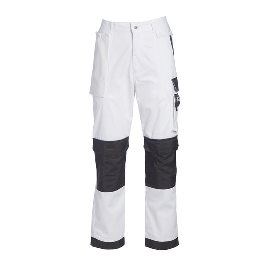Prodec Advance Painter's Trousers For Men Stain-Resistant White Work Trousers Pants