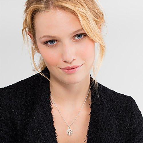 Sterling Silver Tree of Life Pendant Charm Necklace for Women - Gomix Brands Outlet