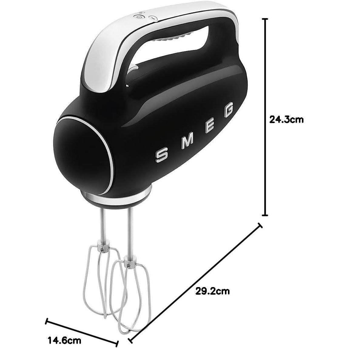 Smeg Personal Blender PBF01BLEU 2‑Speed Stand Mixer Black