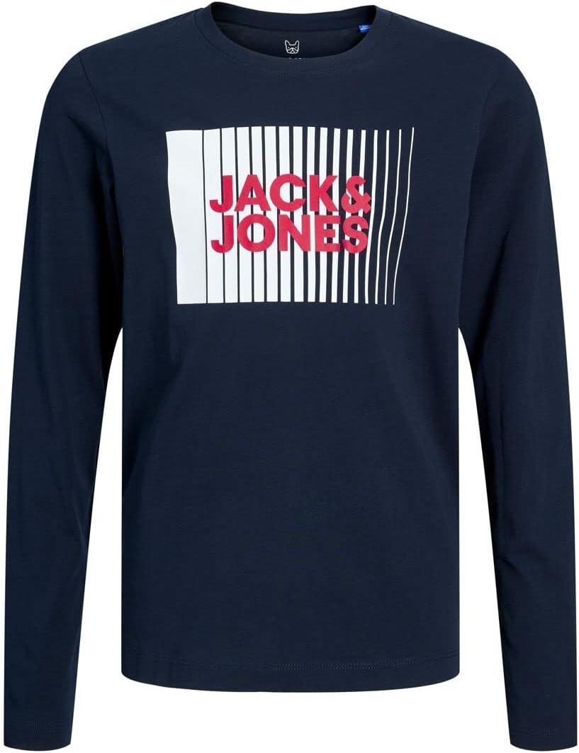 JACK & JONES Boy Long Sleeve T-Shirt with Logo