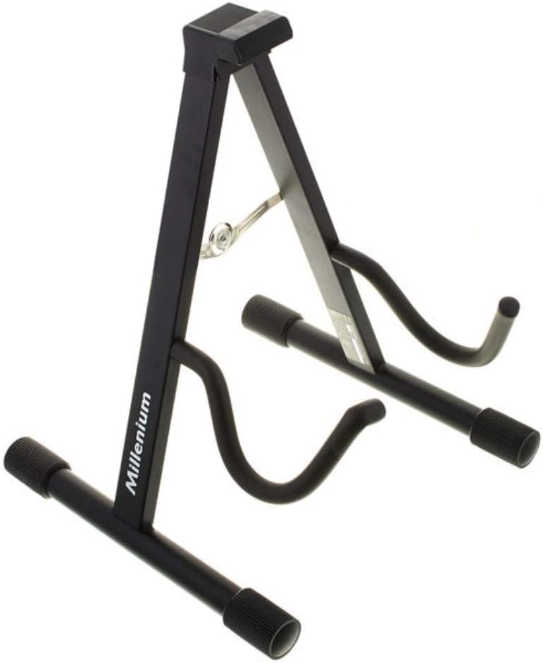 Millenium GS-2001E Folding Electric Guitar Stand - Black Finish