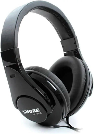 Shure SRH240A Black Professional Over-Ear Headphones with 40mm Drivers - Gomix Brands Outlet