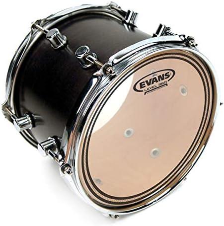 Evans EC2 Clear Drum Head Pack Enhanced Sustain, Tuning Performance - Gomix Brands Outlet