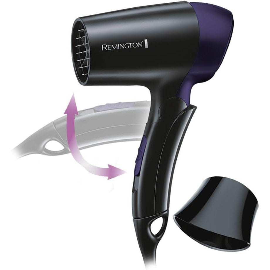 Remington D2400 Ultra Compact Foldable Travel Hair Dryer 1400W