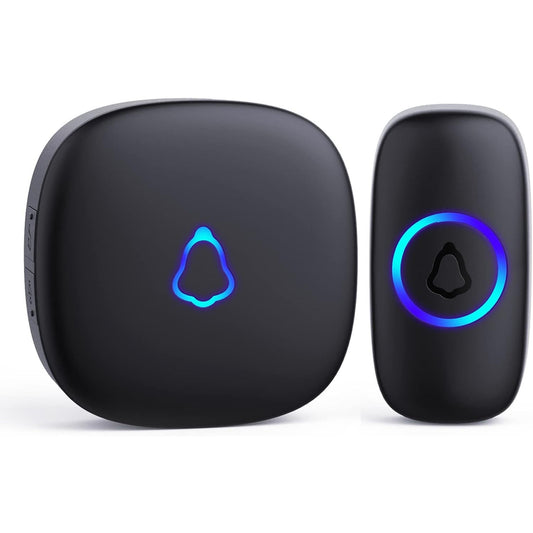 SECRUI Waterproof Wireless Doorbell with 58 Chimes, 1000ft Range