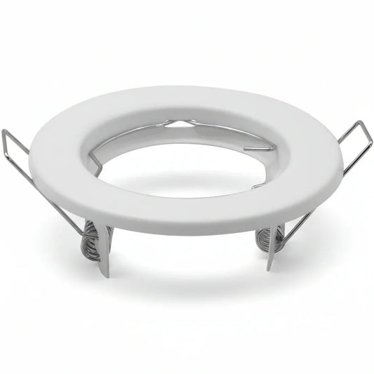 LED Recessed Ceiling Light Mounting Frame Round White Spotlight Fittings incl. - Gomix Brands Outlet