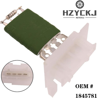 HZYCKJ Blower Motor Heater Resistor Speed Controller OEM 6450NV 1845781 for Citroen Berlingo Peugeot Partner Partnerspace