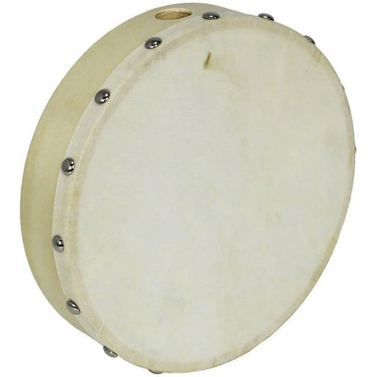 A-Star 8-inch Handheld Pre-Tuned Frame Drum with Natural Skin - Gomix Brands Outlet