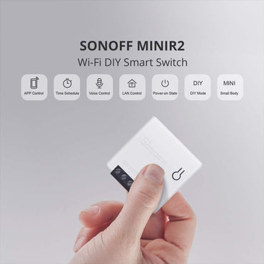 SONOFF Mini R2 10A Smart WiFi Wireless Light Switch Universal DIY Module
