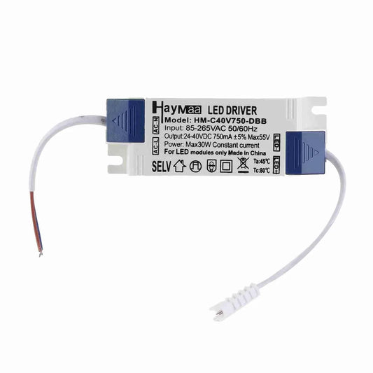 30W LED Driver Constant Current 750mA High Efficiency Transformer - Gomix Brands Outlet