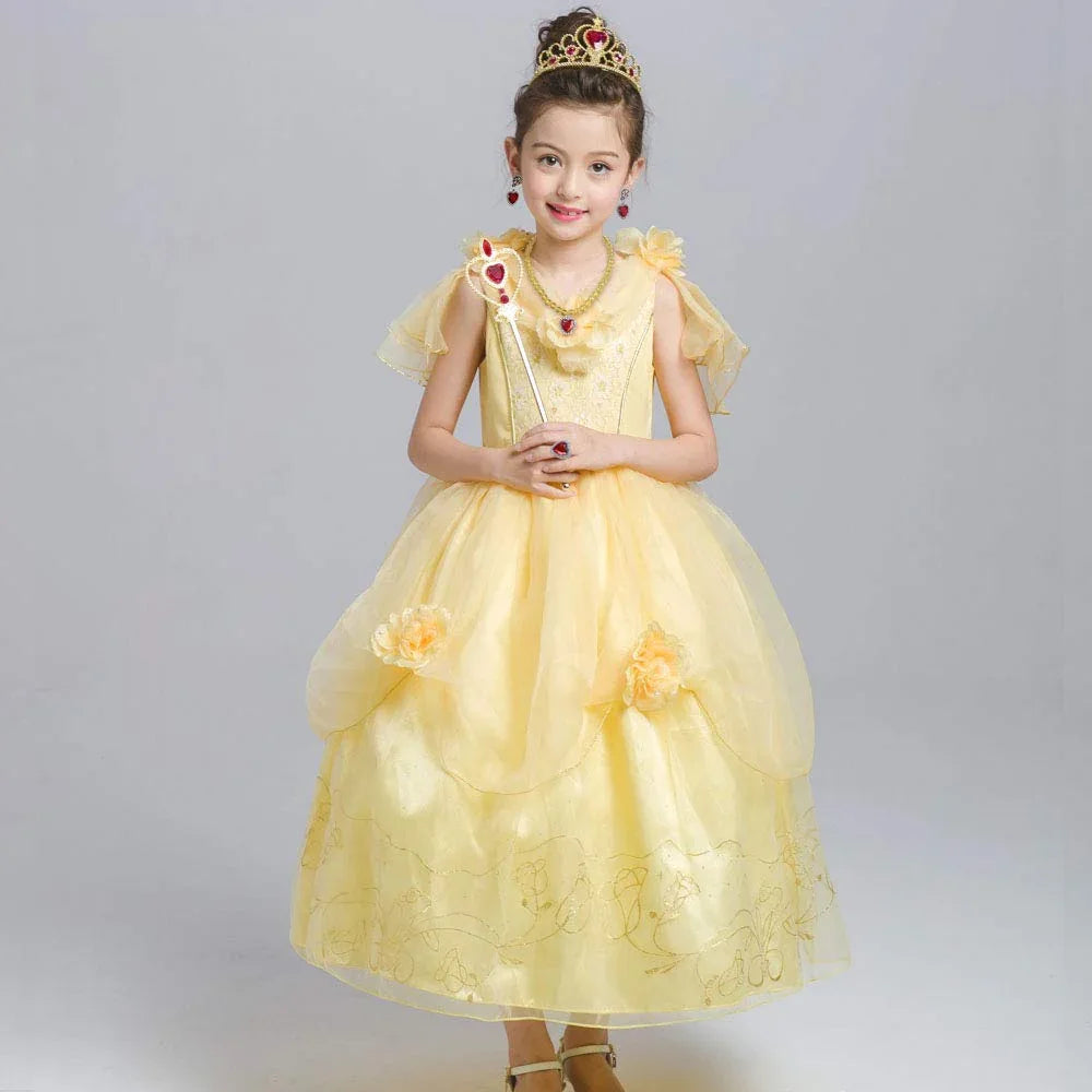 Vicloon Princess Dress Up Accessory Set: Crown, Wand, Gloves, Jewelry for Girls - Gomix Brands Outlet