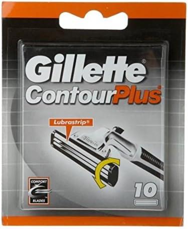 Gillette Contour Plus 10-Blade Razor Cartridge for Smooth Shaving - Gomix Brands Outlet