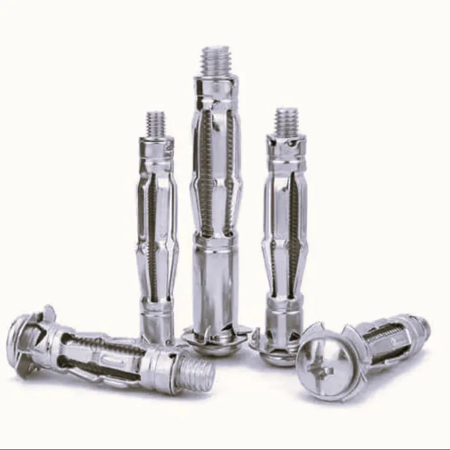 Heavy Duty Zinc Plated Steel Molly Bolt Anchor Set - Gomix Brands Outlet