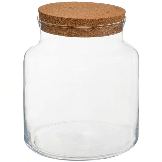 Atmosphera Glass Terrarium Cork Lid 18 x 21 cm