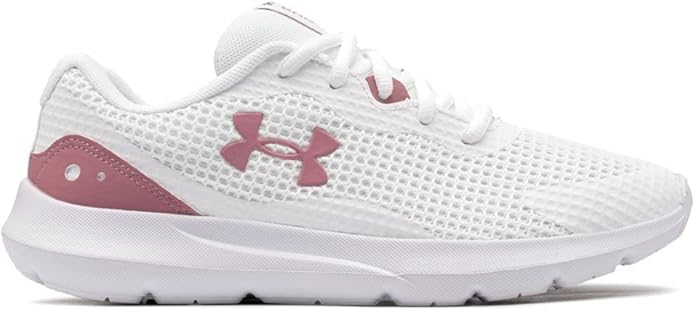 UNDER ARMOUR Women's Surge 3 Running Shoes – Halo Gray Cushioning Footwear